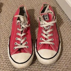 Pink converse